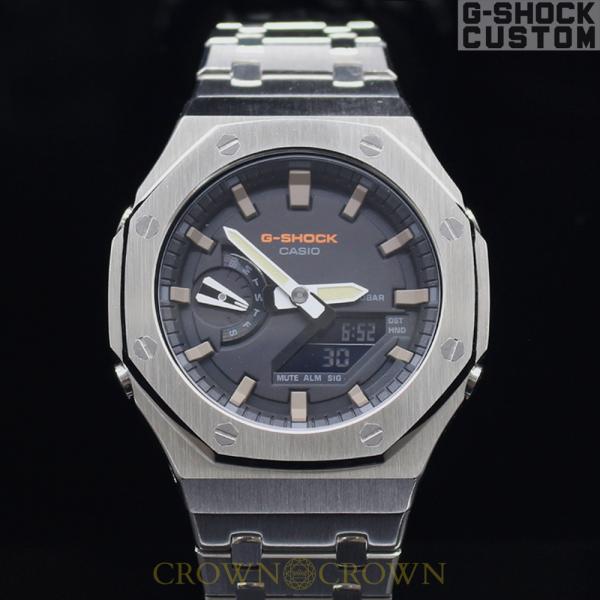G-SHOCK CUSTOM ジーショック カスタム 腕時計カスタム ベゼル GA-2100SU-1...