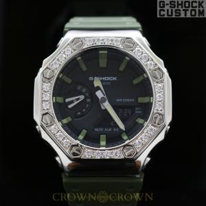 【美品】G-SHOCK クロムスカルカスタム　シルバー silver925 G-SHOCKカスタム DW-5600MS スカル クロス G-BALLER クロムスカル