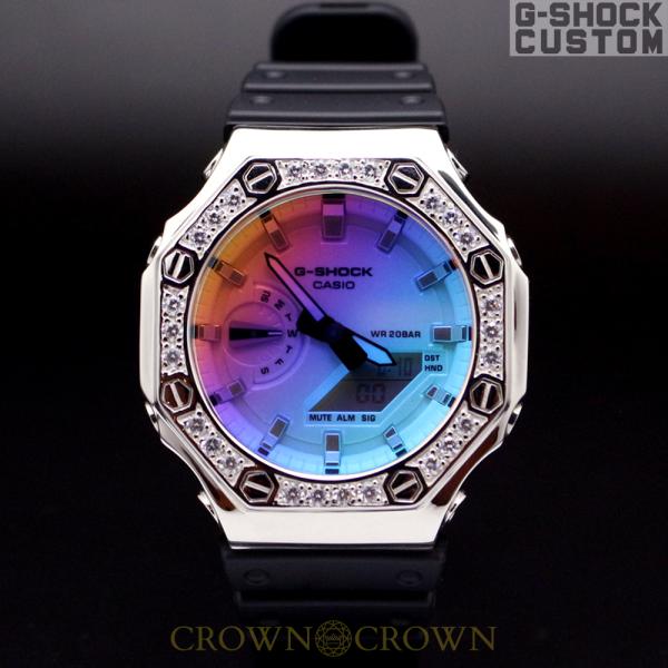 G-SHOCK CUSTOM ジーショック カスタム 腕時計  GA-2110SR-1A CROWN...