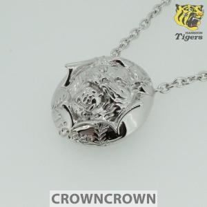 阪神タイガース オフィシャルグッズ ネックレス ペンダント CROWNCROWN HANSHIN-006