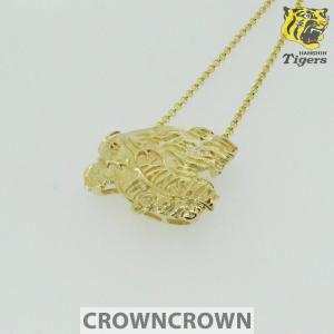 阪神タイガース オフィシャルグッズ ネックレス ペンダント CROWNCROWN HANSHIN-008