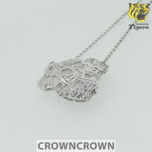 阪神タイガース オフィシャルグッズ ネックレス ペンダント CROWNCROWN HANSHIN-009