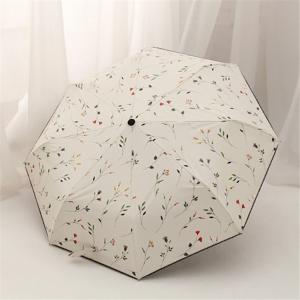 手書き風花柄日傘 雨傘 レディース 花柄日傘 ...の詳細画像4