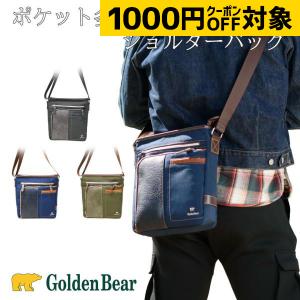 ショルダーバッグ メンズ 軽い ナイロン カバン ゴールデンベア 軽量 大容量 コンパクトカジュアル 正規販売店 1000円OFFクーポン