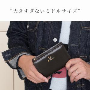 深型折り財布 メンズ 正規販売店 金運 馬革 ...の詳細画像2
