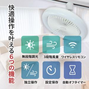 ダクトレール用ファン ライト付 照明 サーキュ...の詳細画像5