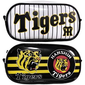 阪神タイガースグッズ  Tigers   エナメルペンポーチ  大人気