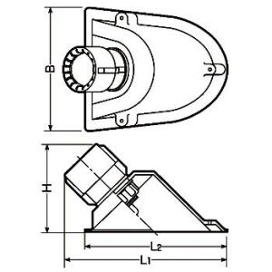 �G���h�J�o�[45 �iPF�Ǘp45���^�C�v�j �����H�� MFSE-28GV PF�Ǘp�iG�^�C�v�j