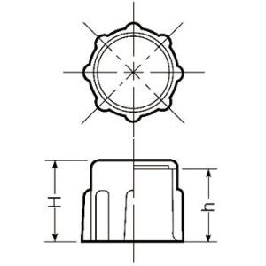 �`���[�u�L���b�v �iCD�Ǘp�E�[���L���b�v�j �����H�� CD14-C CD�Ǘp