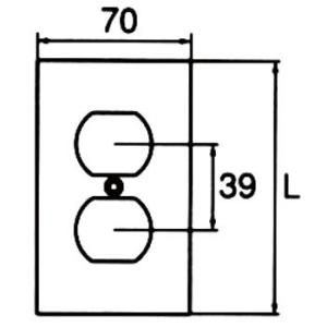 �R���Z���g�p�v���[�g ���n�`15A�E20A�����p �A�����J���d�@ V41N