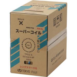 �X�[�p�[�R�C�� �G���n���X�g �J�e�S���[5 �P�[�u�� �y�m�d���i�����j TPCC50.5mmx4PS 100M