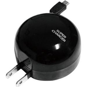 AC�[�d�탊�[�� 60cm 1.8A micro BK �J�V���� AJ-385