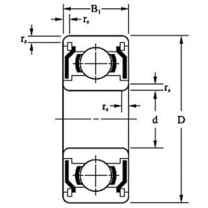 ボールベアリング 620番台 両シールド形 EZO（北日本精機）