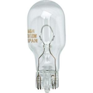 2輪車用ウエッジ球 T16 12V（シングル球） M＆H AWB52