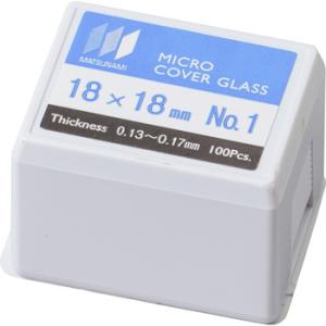 角カバーグラス 正方形 No.1 松浪硝子 C0...の商品画像