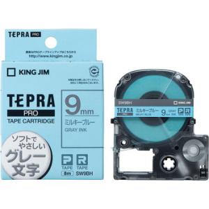 �e�v��PRO�e�[�v �J���[���x���i�\�t�g�j �L���O�W�� SW9BH �~���L�[�u���[/�O���[����