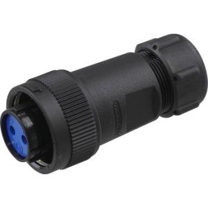 NRWシリーズワンタッチ防水中型コネクタ ストレートプラグ 七星科学研究所 NRW-202-PF10