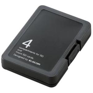 SD/microSD�������J�[�h�P�[�X �G���R�� CMC-SDCPPBK