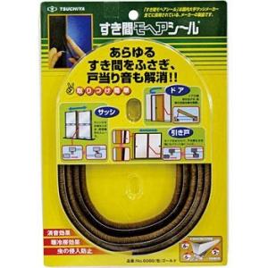 すき間モヘヤシール 槌屋 NO6060-LBR