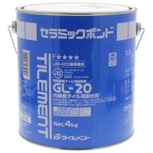 内装壁タイル張り用耐水型接着剤 タイルメント GL-20