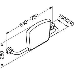 HEWI �w������ 802-50-070�^ �X�K�c�l�iLAMP�j 802-50-07097 270-150-031