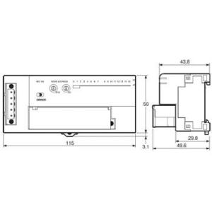 Devicenet Diy 工具 リモートi Oターミナル トランジスタタイプ Devicenet オムロン Omron Drt2 Od16 Drtr Drtr Monotaro 個人ユーザー向け