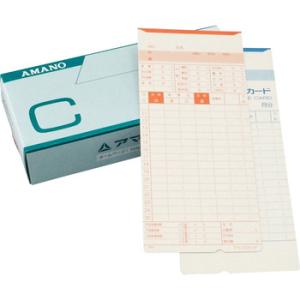 標準タイムカード アマノ Cカードの商品画像