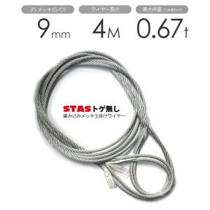 編み込みワイヤー JIS黒(O/O) 12mm(4分)x6m 玉掛けワイヤー 編み込みワイヤー JIS黒(O/O) 12mm(4分)x6m 玉掛けワイヤー