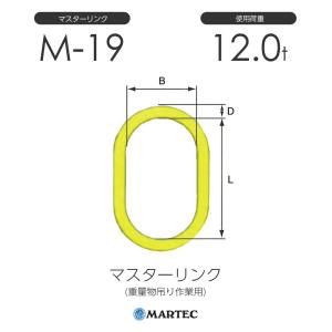 マーテック M13 マスターリンク M-13-10 使用荷重5.0t : モノツール