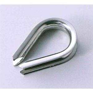 【ひめじや】ステンレス ワイヤーコース KR-10 使用ロープ径10mm S234 シンブル