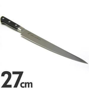 杉本包丁 筋引包丁 24cm ツバつき高級炭素鋼包丁 本職向けの高品質