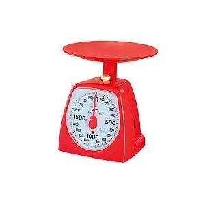 タニタ アナログ クッキングスケール 赤 タニタ アナログクッキングスケール 2kg 1439 レッド : モノタス業務用