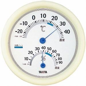 TANITA タニタ アナログ温湿度計 TT-513-WH ホワイト
