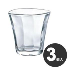 石塚硝子 業務用 グラス そぎ フリーカップ 240ml P-6644 3個入