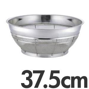 弁慶 18-8ステンレス浅型ざる 37.5cm