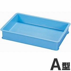 サンコー PP特大カラー番重 ばんじゅう A型 ブルー : モノタス業務用