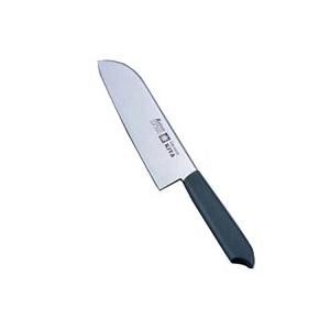 包丁 日本橋木屋 梅治作 鎌型 三徳包丁(洋) 鍔付 180mm : 刃物の木屋