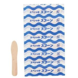 神堂 竹のたより 木製 アイスクリームスプーン袋入 Sサイズ 300本