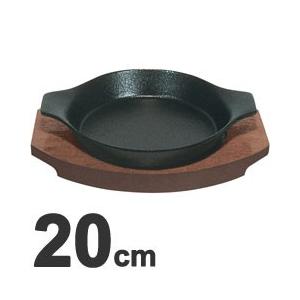 CHUBU 中部コーポレーション トキワ 鉄鋳物製 ステーキ皿 306 深型丸