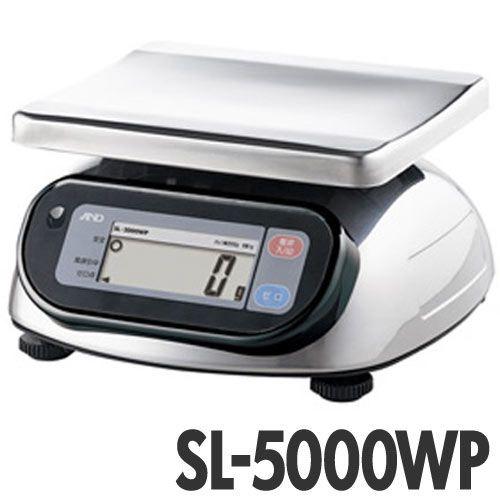 A&amp;D　天秤（天びん）・台はかり・分析機器　防塵・防水デジタルはかり　SL-5000WP　