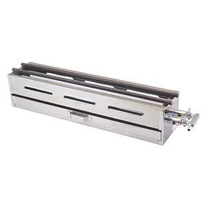 業務用GY 荒木金属 ＹＫ-215　プロパンガス用焼鳥コンロ(2本バーナー)尺5   LP 焼き鳥コ...