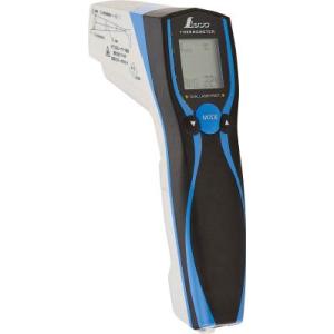 シンワ　放射温度計　Ｅ　防塵防水　デュアルレーザーポイント機能付　放射率可変タイプ　73036