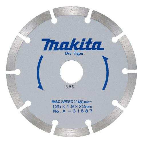 マキタ ダイヤモンドホイール用ダイヤ125 マルチ コンクリ切断用 外径125mm X 内径22mm...