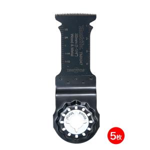 マキタ マルチツール用ブレード 木材&金属用カットソーTMA047BIM×5個入 A-65545