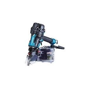 値下げしました！【未使用】マキタ Makita AN936HM 高圧エア釘打 高圧釘打ち機 90mm ケース付き マキタ（makita） 90mm高圧エア釘打(青) AN936HM (プラスチックケース