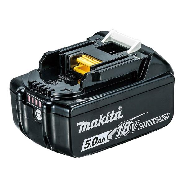 マキタ リチウムイオンバッテリ 18V (5.0Ah) BL1850B （残量表示有） A-5990...