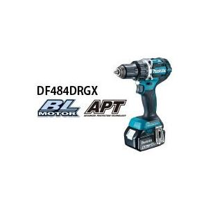 マキタ（makita） 充電式ドライバドリル DF484DRGX（青）18V/6.0Ah 