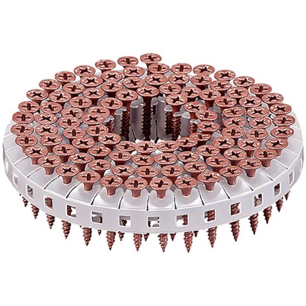 マキタ　F-70827　カラーロール連結ビス　RS3928DC　アカ(20巻入×2箱)