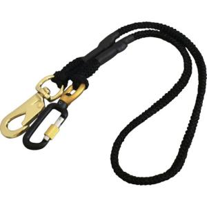 フジ矢　ロック付き布製セーフティーコード　(5kgタイプ・黒)　FSC-5BK-SR