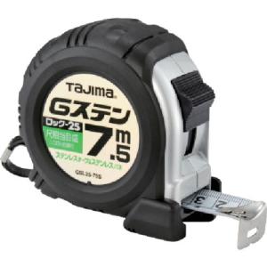 タジマ Gステンロック-25 7.5m/尺相当目盛付/ブリスター GSL2575SBL